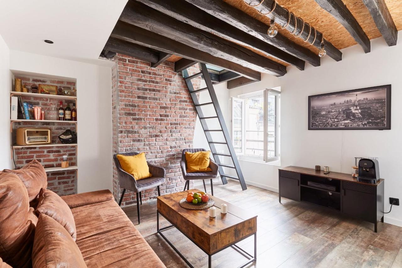 Montmartre - Rue Richer City Apartment Parijs Buitenkant foto