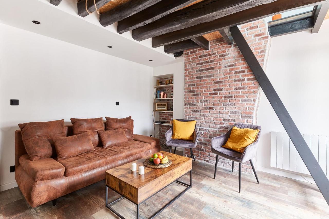 Montmartre - Rue Richer City Apartment Parijs Buitenkant foto