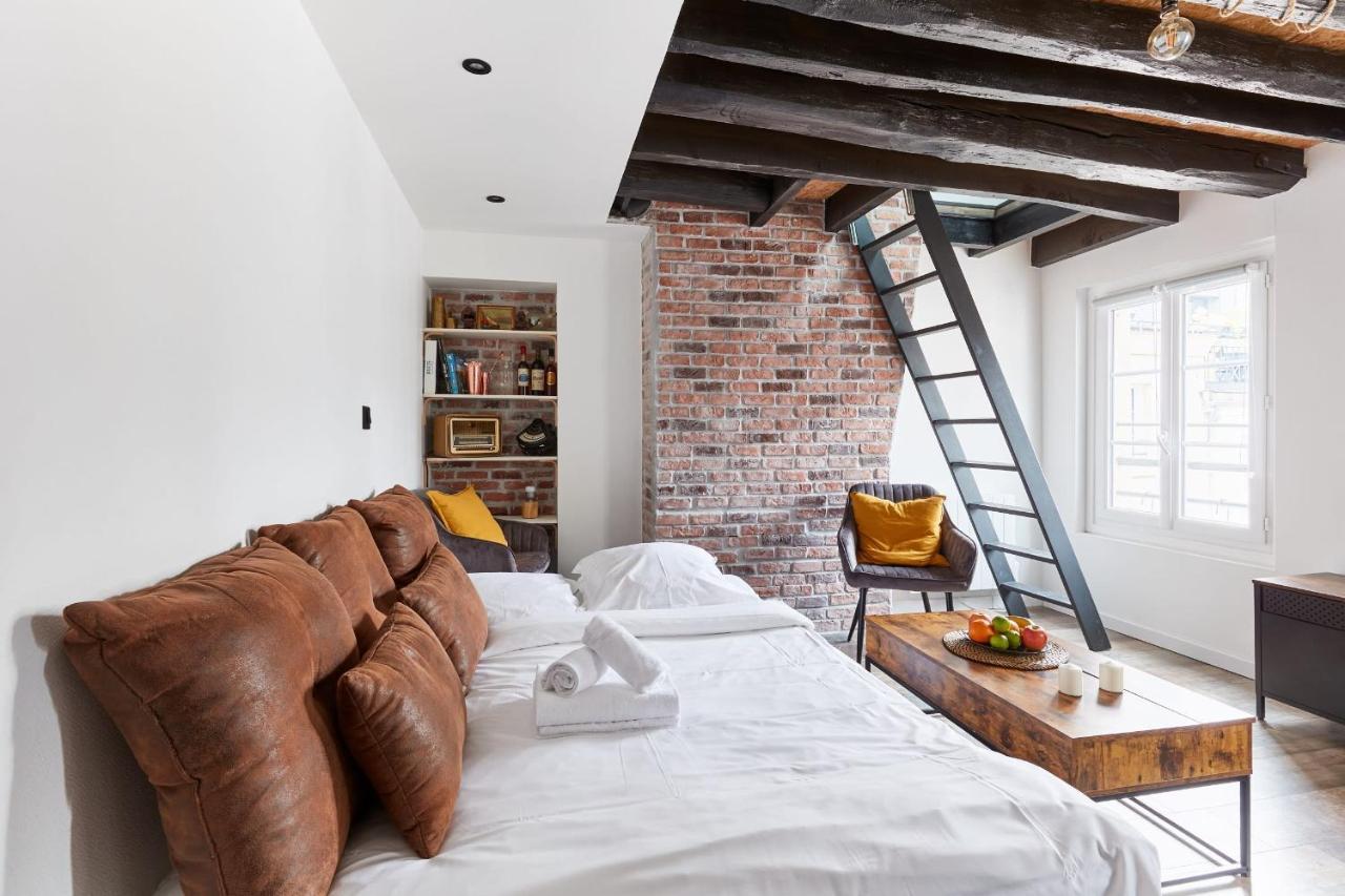 Montmartre - Rue Richer City Apartment Parijs Buitenkant foto